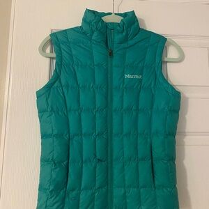 Marmot Turquoise Quilted Vest